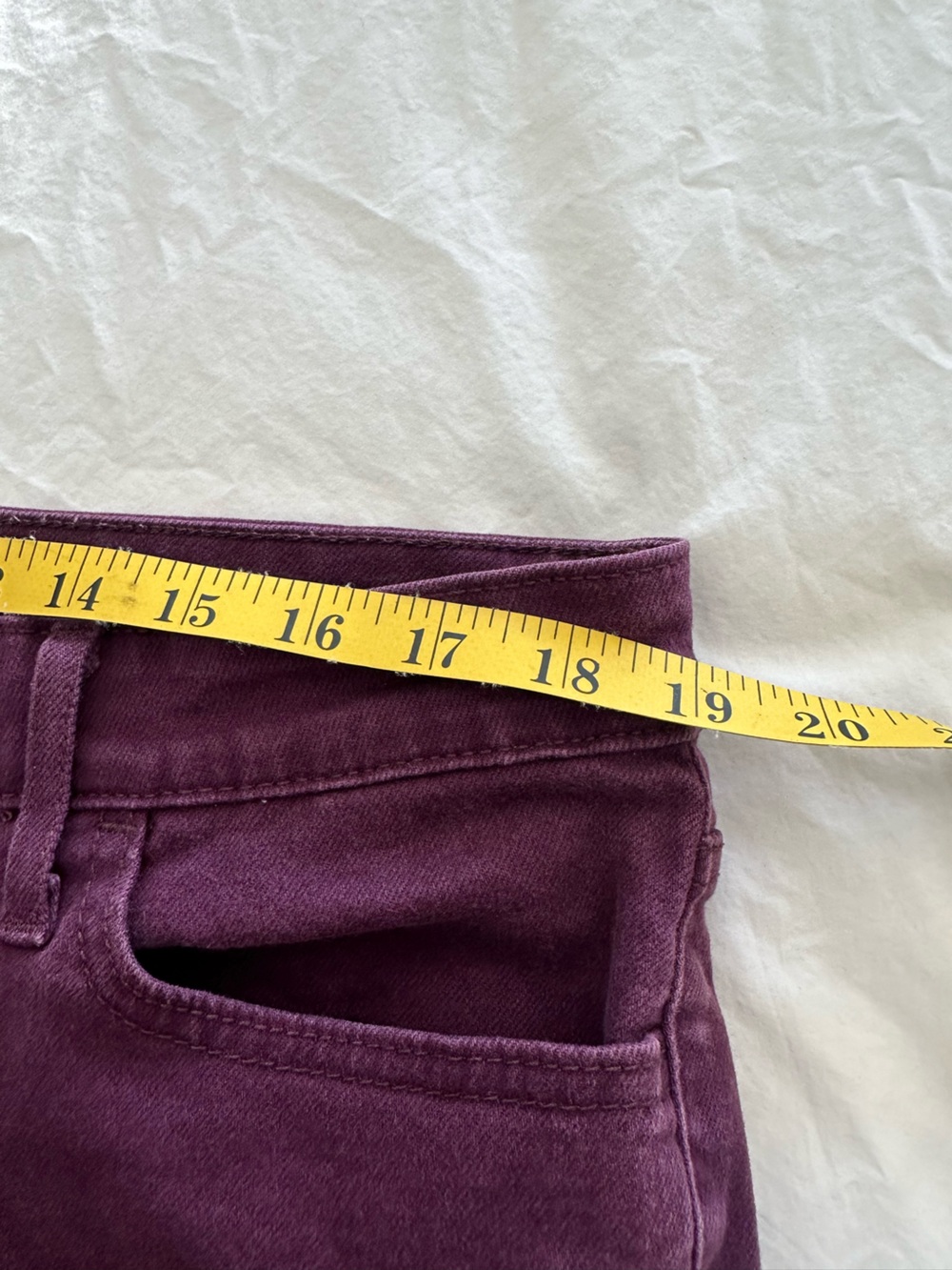 Levi's Women's Jeans/Leggings plum, size 14 - Picture 10 of 12
